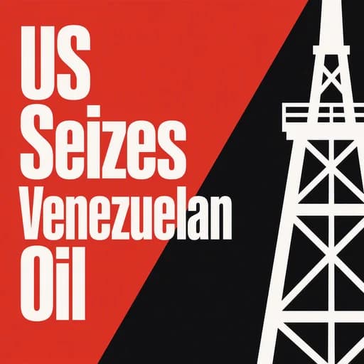 The US Takeover of Venezuelan Oil: Control of Sovereign Revenue