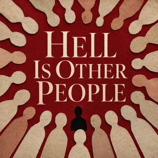 Sartre: hell is other people, and he meant it