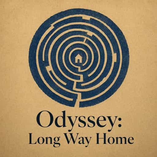 Обложка книги The Odyssey: The Long Way Home