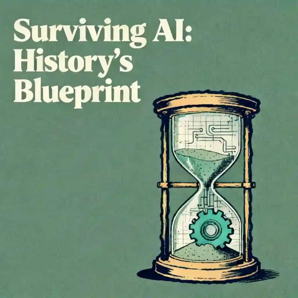 Survive the AI Revolution: History's Blueprint の書籍表紙