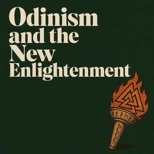 Copertina del libro Modern Odinism: The New Enlightenment