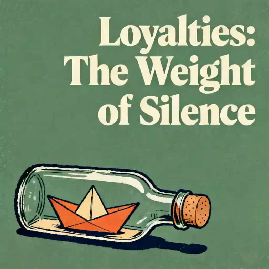 Buchcover von Loyalties by Delphine de Vigan: The Weight of Silence