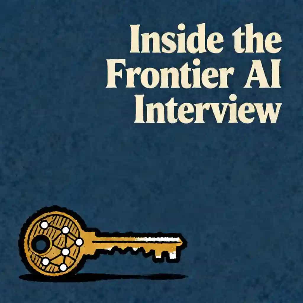 Couverture du livre Cracking the Frontier AI Interview