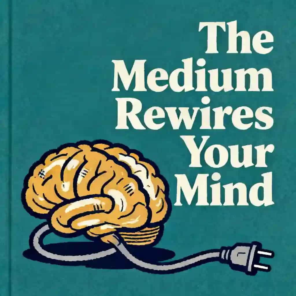Buchcover von The Medium is the Message: Your Digital Rewiring