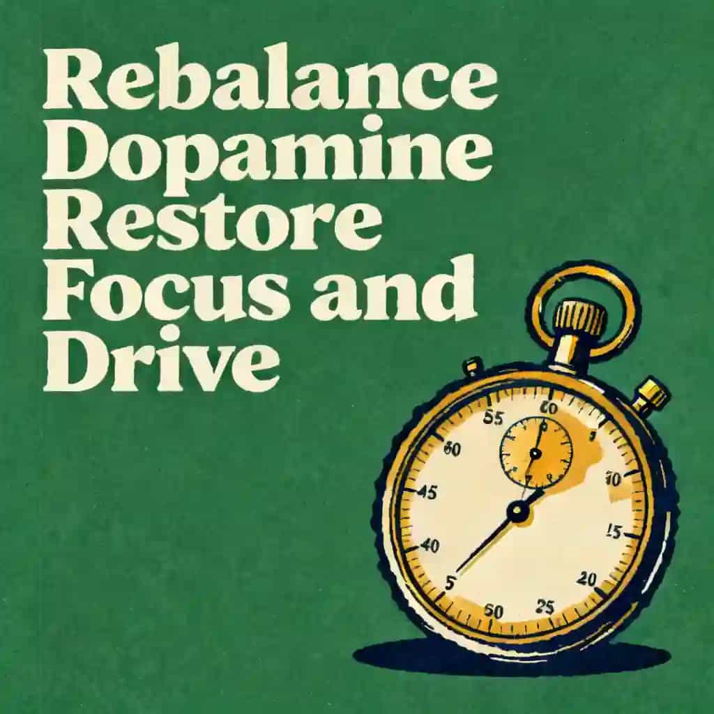 Capa do livro Dopamine Reset: Restoring Focus and Motivation