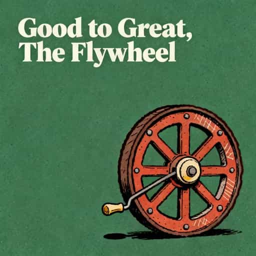 Couverture du livre Good to Great: The Flywheel Effect