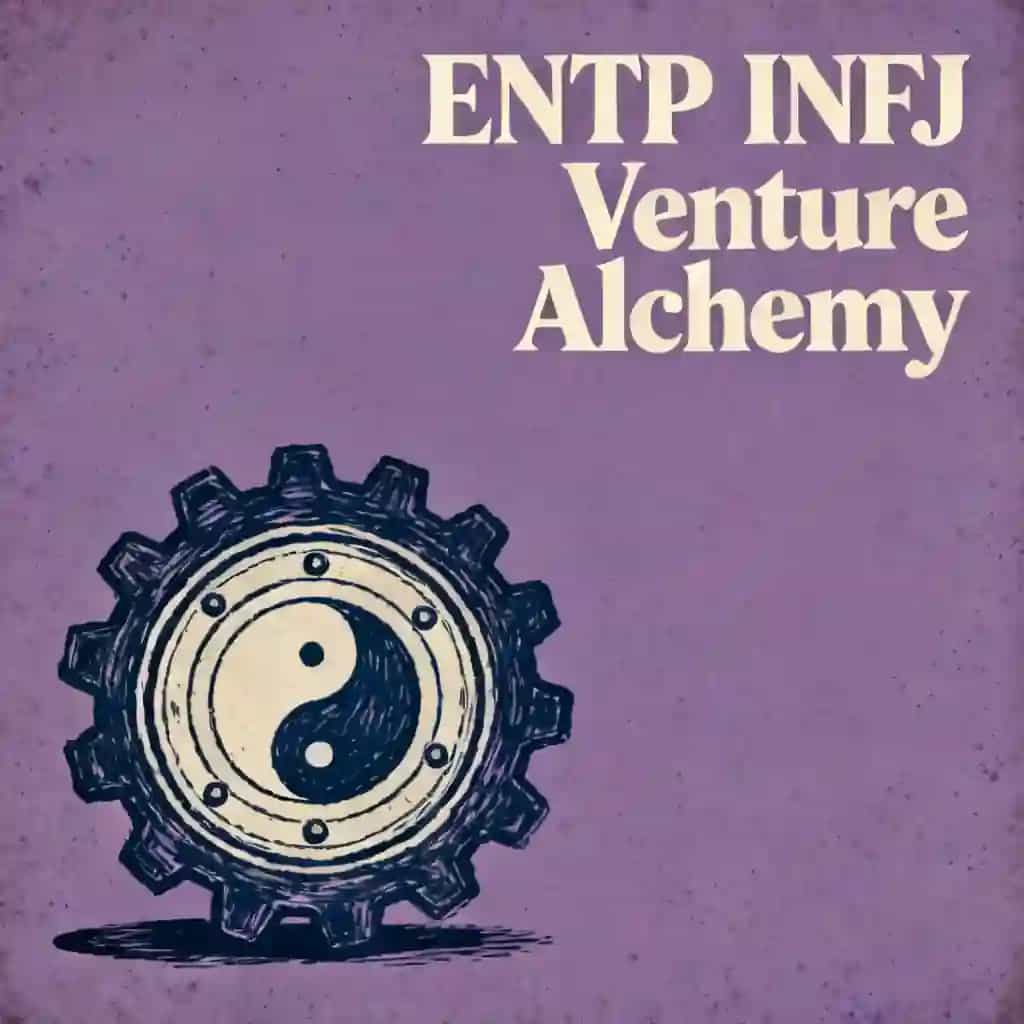 Couverture du livre The ENTP and INFJ Business Duo