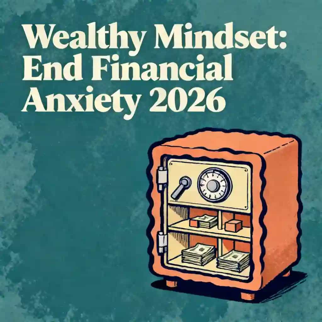 Buchcover von The Wealthy Mindset: Ending Financial Anxiety in 2026