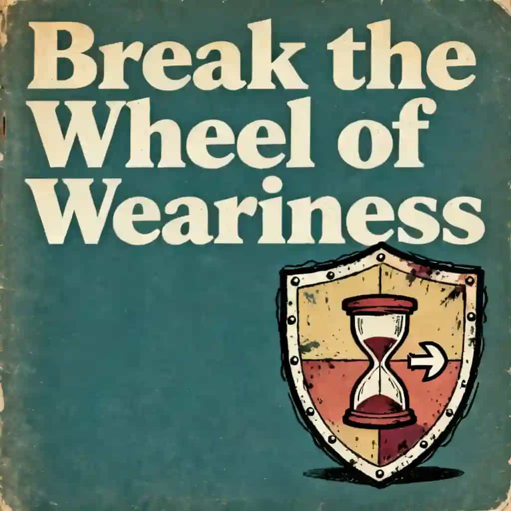 Spiritual warfare and breaking the cycle of exhaustion の書籍表紙