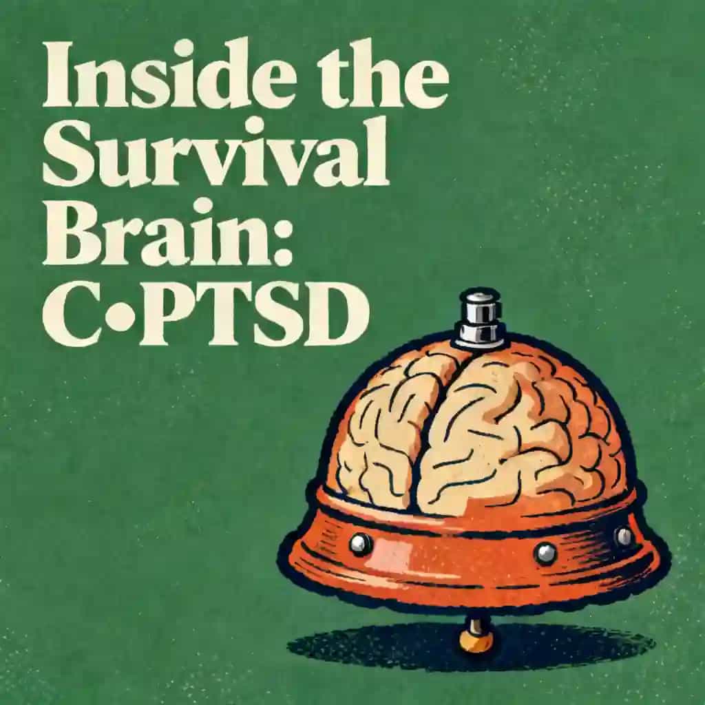 Capa do livro C-PTSD and the Survival Brain