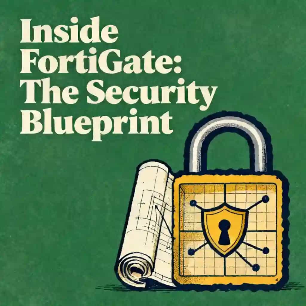 Capa do livro The FortiGate Security Blueprint