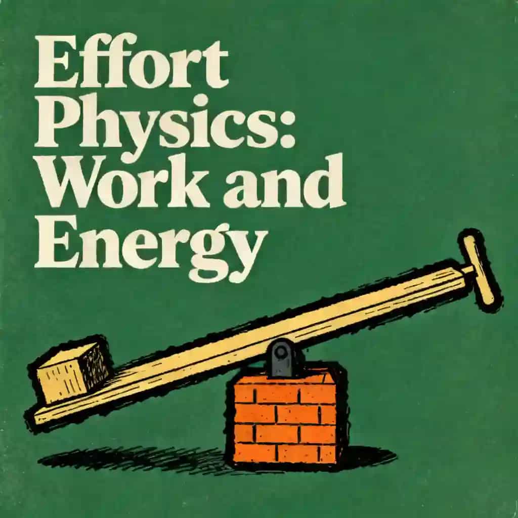 Buchcover von The Physics of Effort: Work and Energy