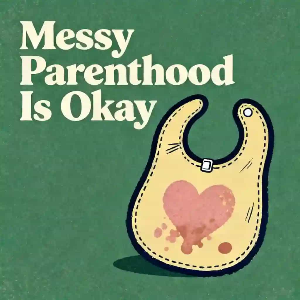 Couverture du livre Parenthood is messy and that is okay