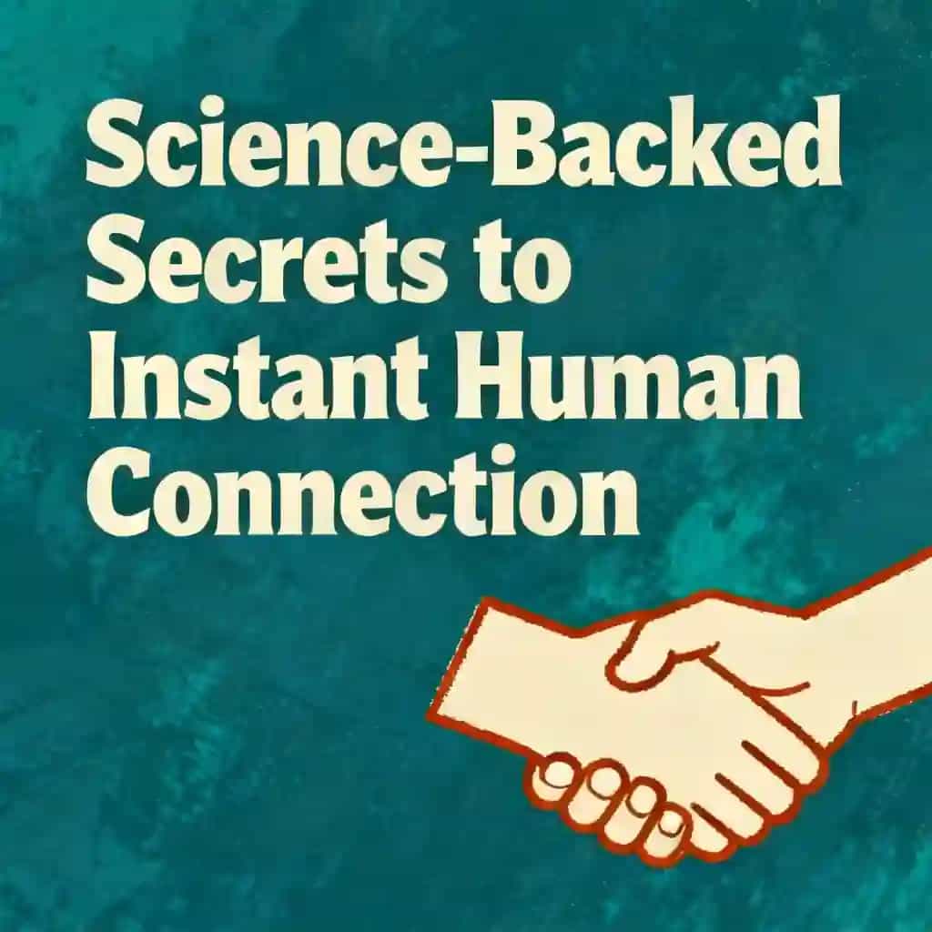 Science-Backed Secrets to Instant Human Connection book cover