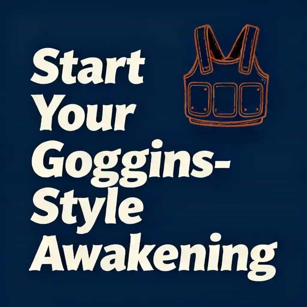 Copertina del libro The Awakening: Starting Your Goggins-Style Transformation