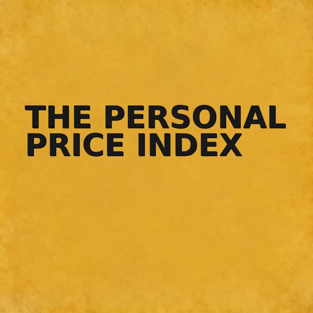 Portada del libro The Personal Price Index
