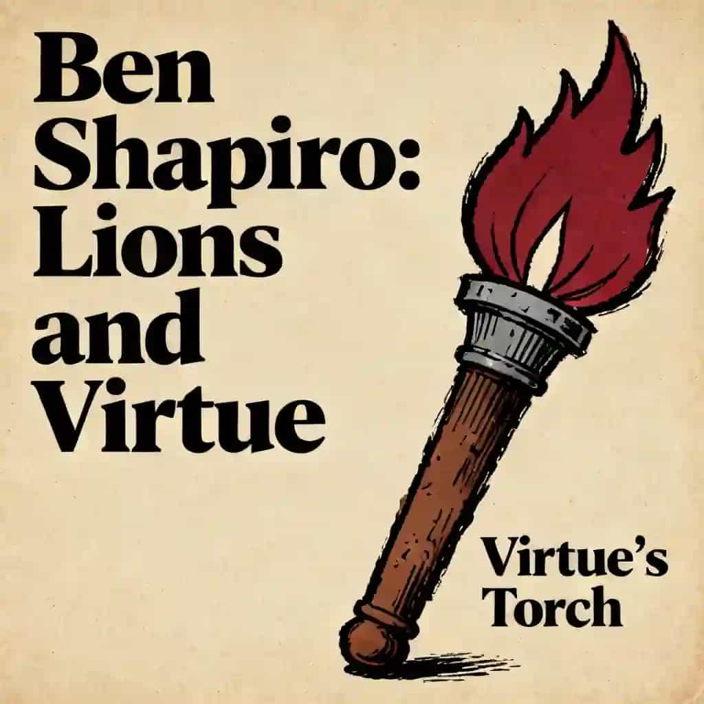 Buchcover von Lions and Scavengers: Ben Shapiro’s Case for Virtue