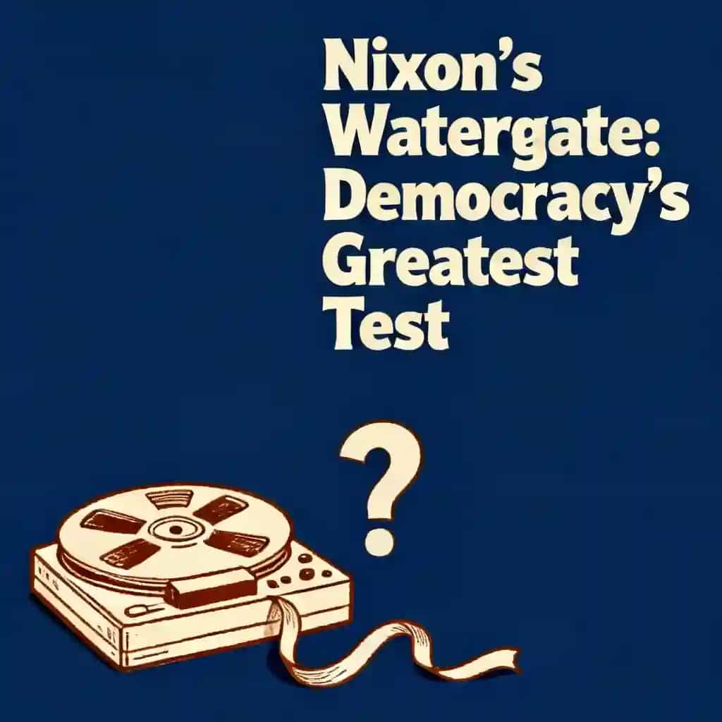 Nixon's Watergate: Democracy's Greatest Test の書籍表紙