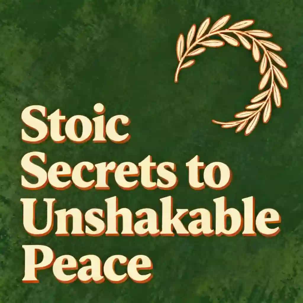 Buchcover von Ancient Stoic Secrets to Unshakable Inner Peace