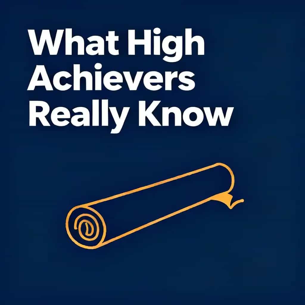 Portada del libro The Success Blueprint: What High Achievers Really Know