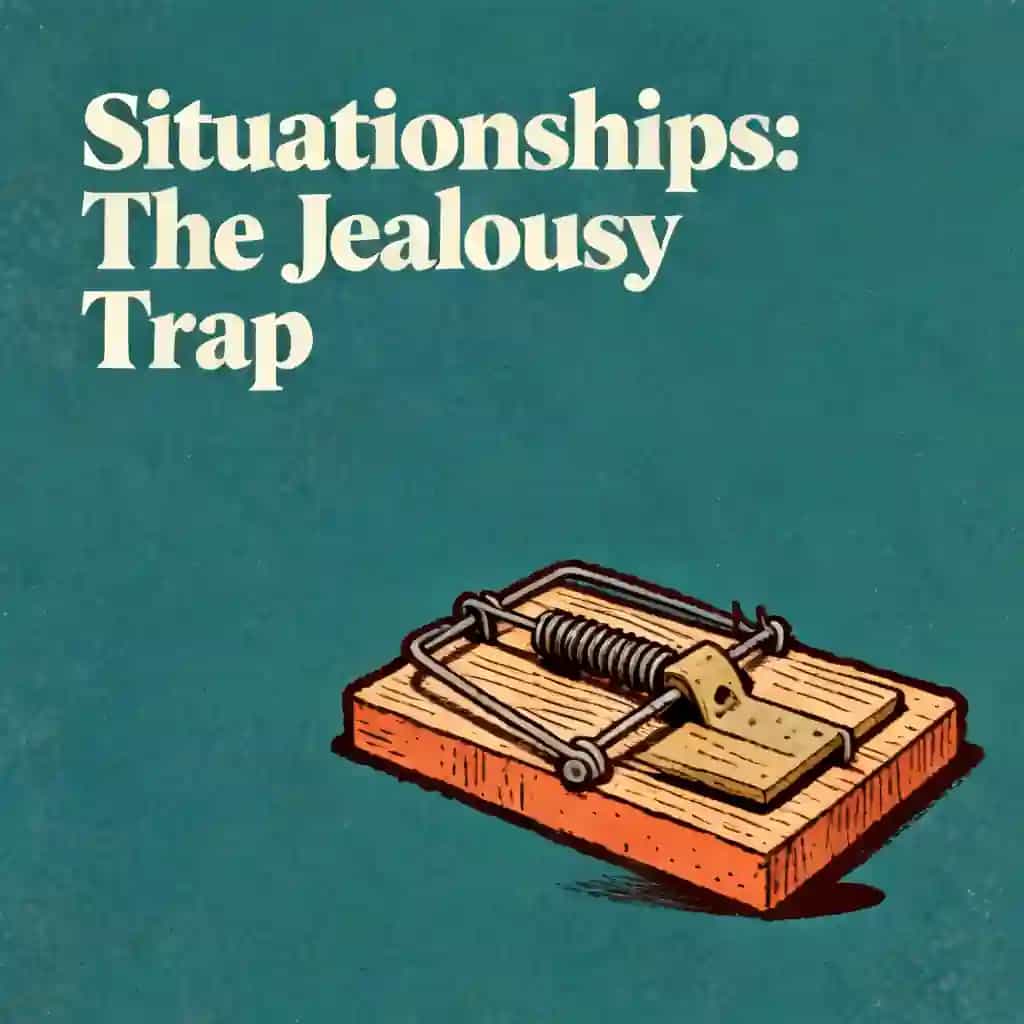 Copertina del libro Situationships and the Jealousy Trap