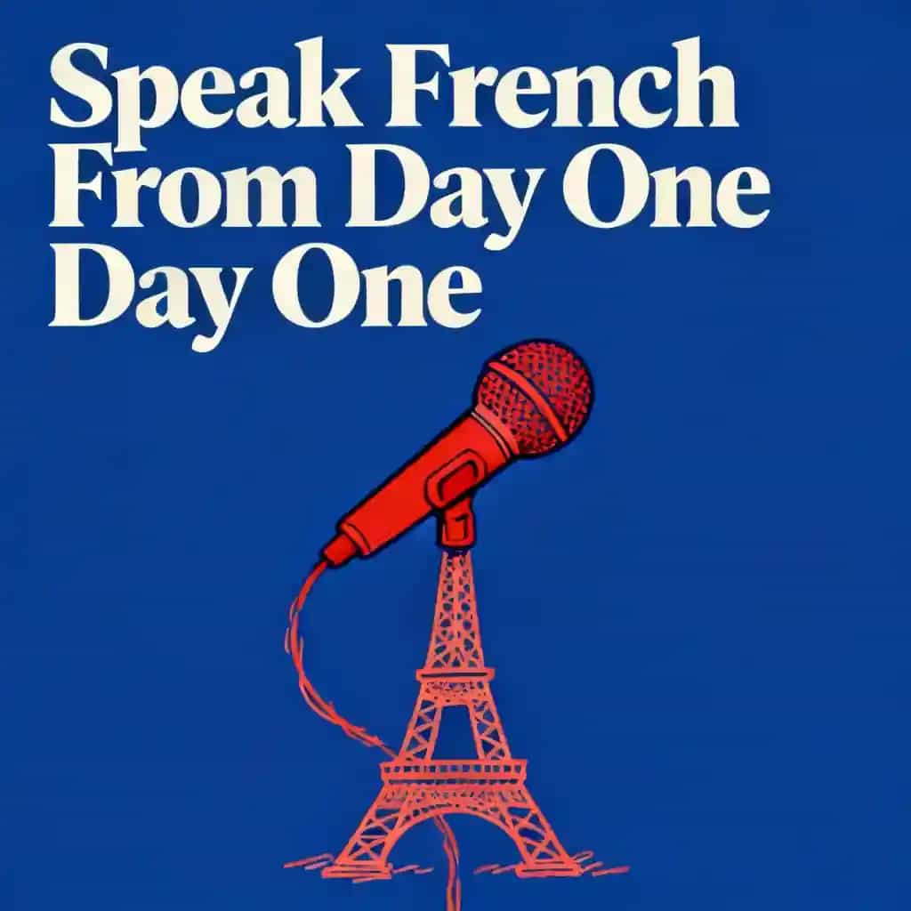 Capa do livro Speak French From Day One: Revolutionary Learning Methods