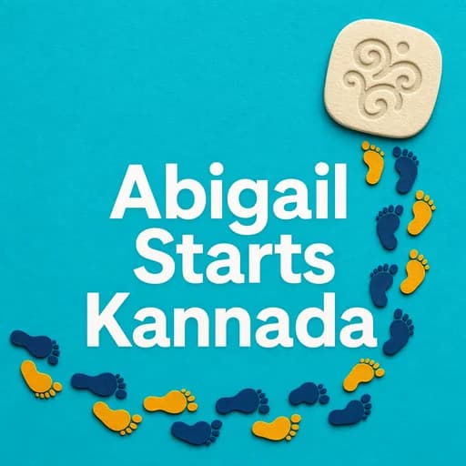 Abigail’s First Steps in Kannada: Learning Basic Phrases & Greetings
