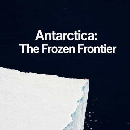 Portada del libro Antarctica: The Frozen Frontier