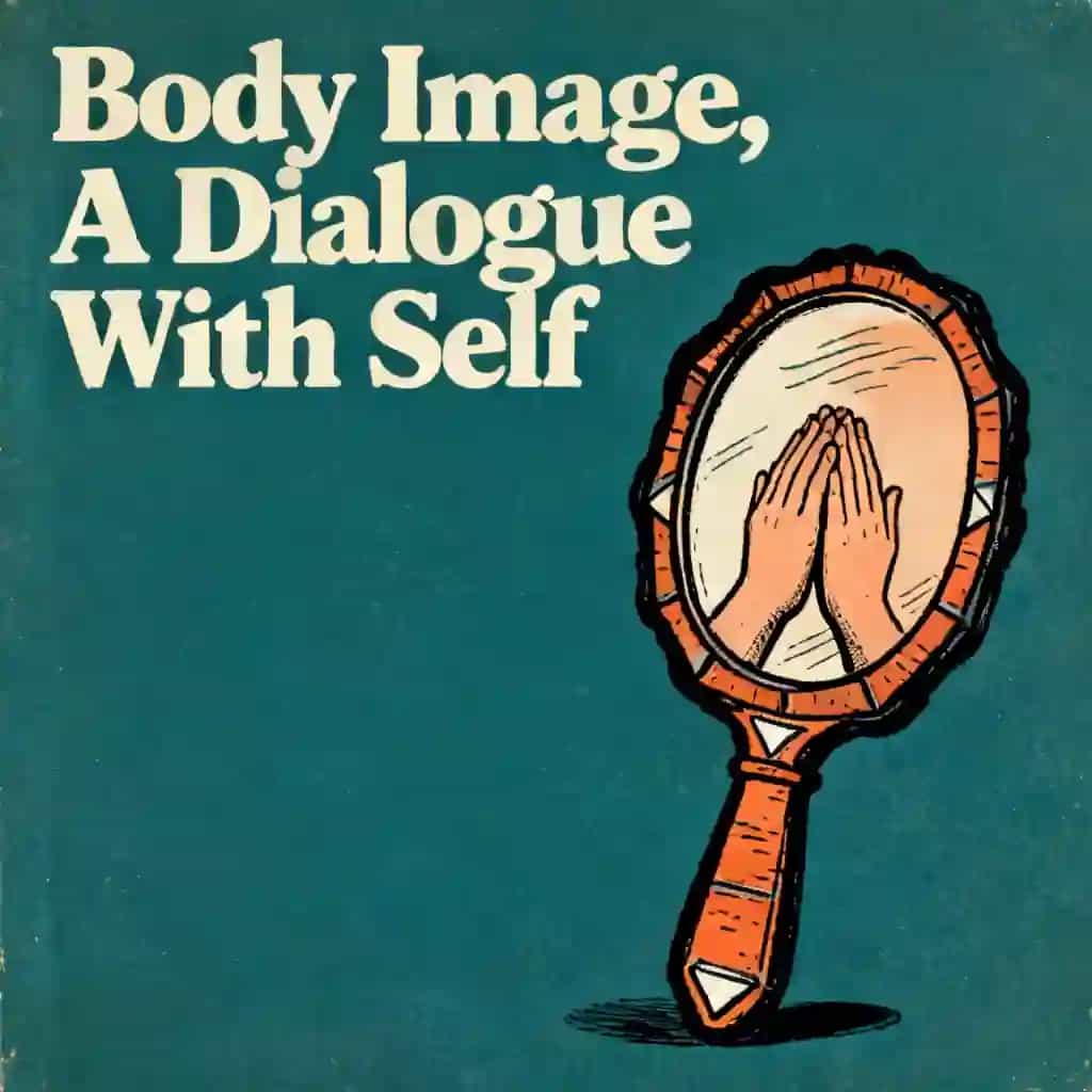 Buchcover von Body image is about your relationship with yourself