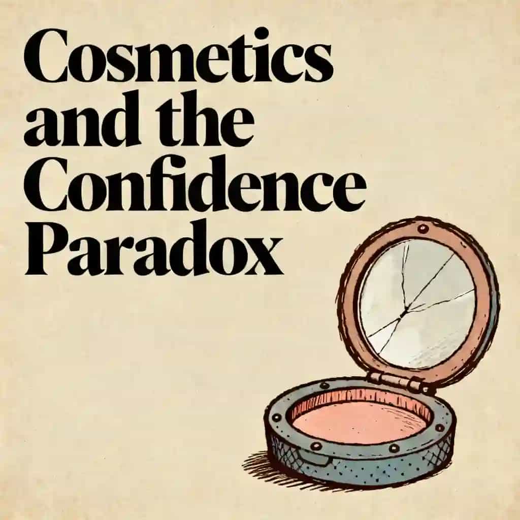 Makeup and the Confidence Paradox 책 표지