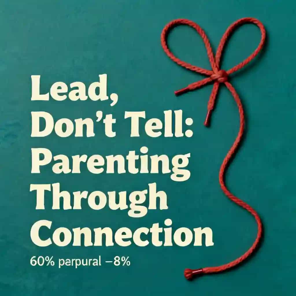 Lead, Don't Tell: Parenting Through Connection 책 표지