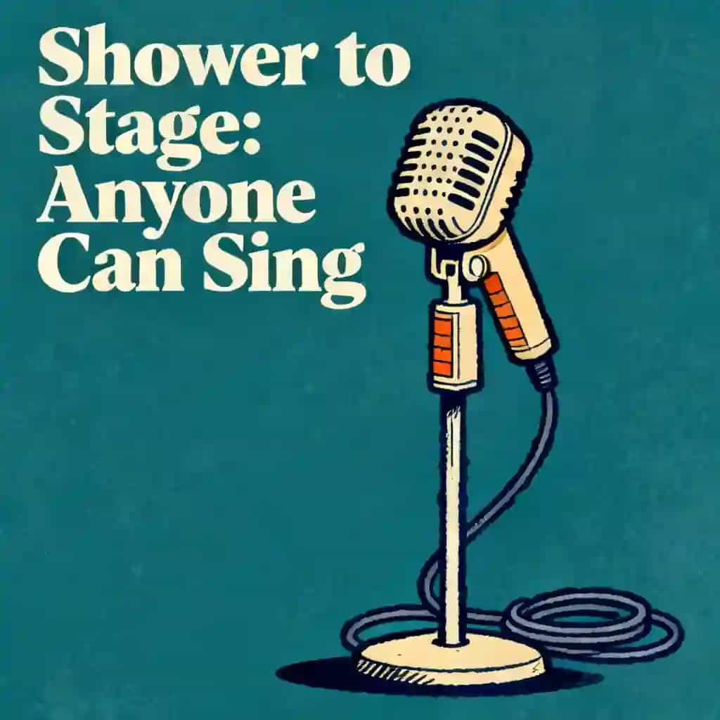 Anyone Can Sing: From Shower to Stage 책 표지