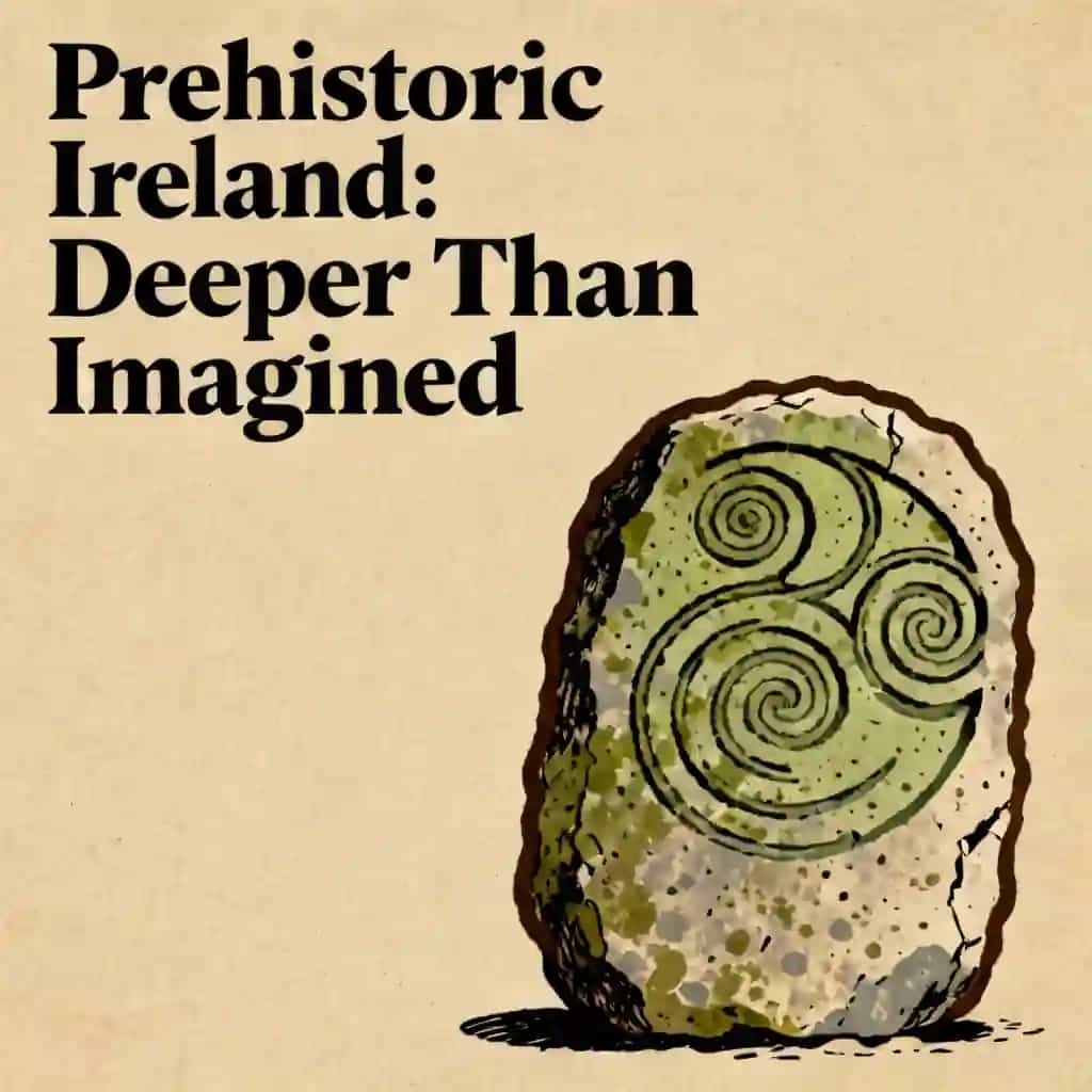 Buchcover von Prehistoric Ireland is older than you think