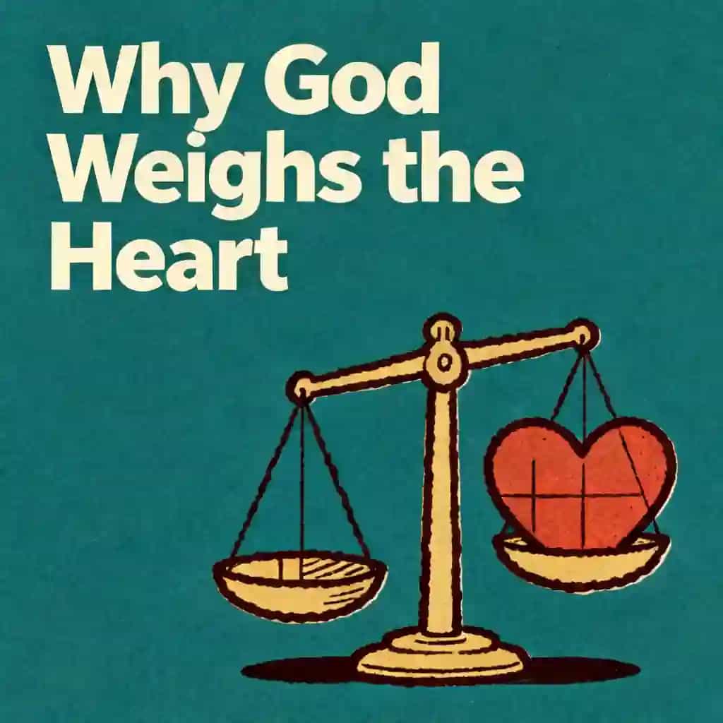 Обложка книги Proverbs 21 and why God weighs your heart