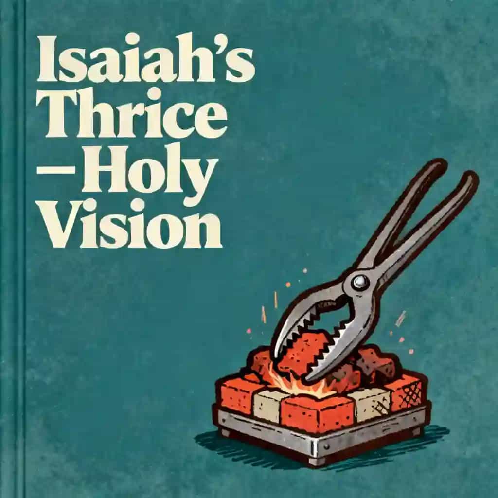 Copertina del libro Holy, Holy, Holy: Isaiah's Transformative Vision