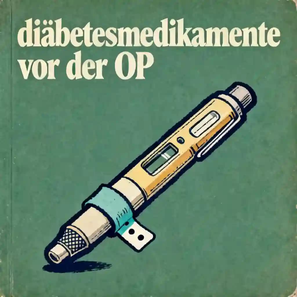 Diabetes-Medikamente vor der Operation: Metformin absetzen?