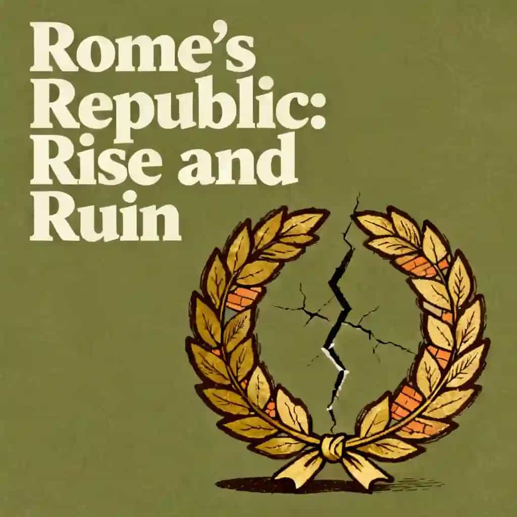 Portada del libro The Rise and Fall of Rome's Republic