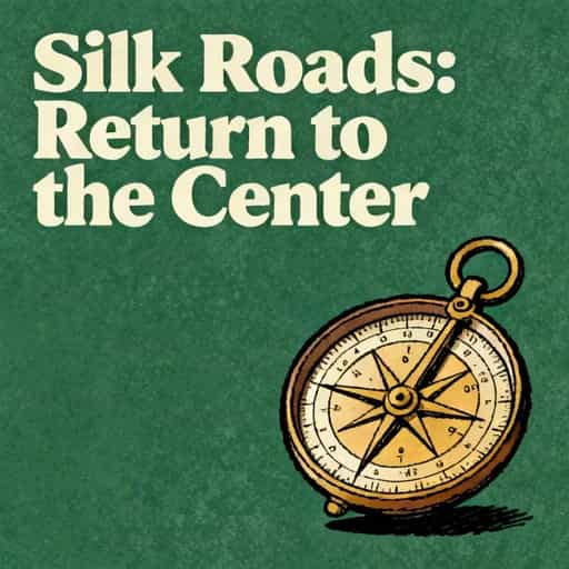 Copertina del libro The Silk Roads: Reclaiming the Center