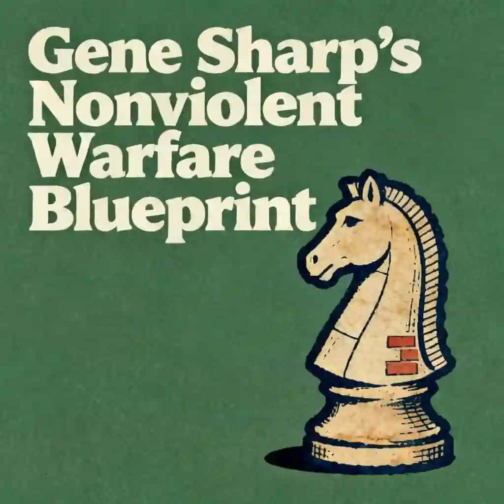 Capa do livro Gene Sharp's Blueprint: Strategic Nonviolent Warfare
