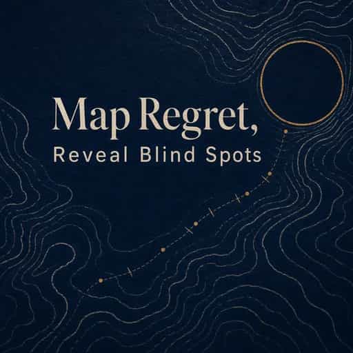 Regret as Data: Mapping Your Blind Spots 책 표지