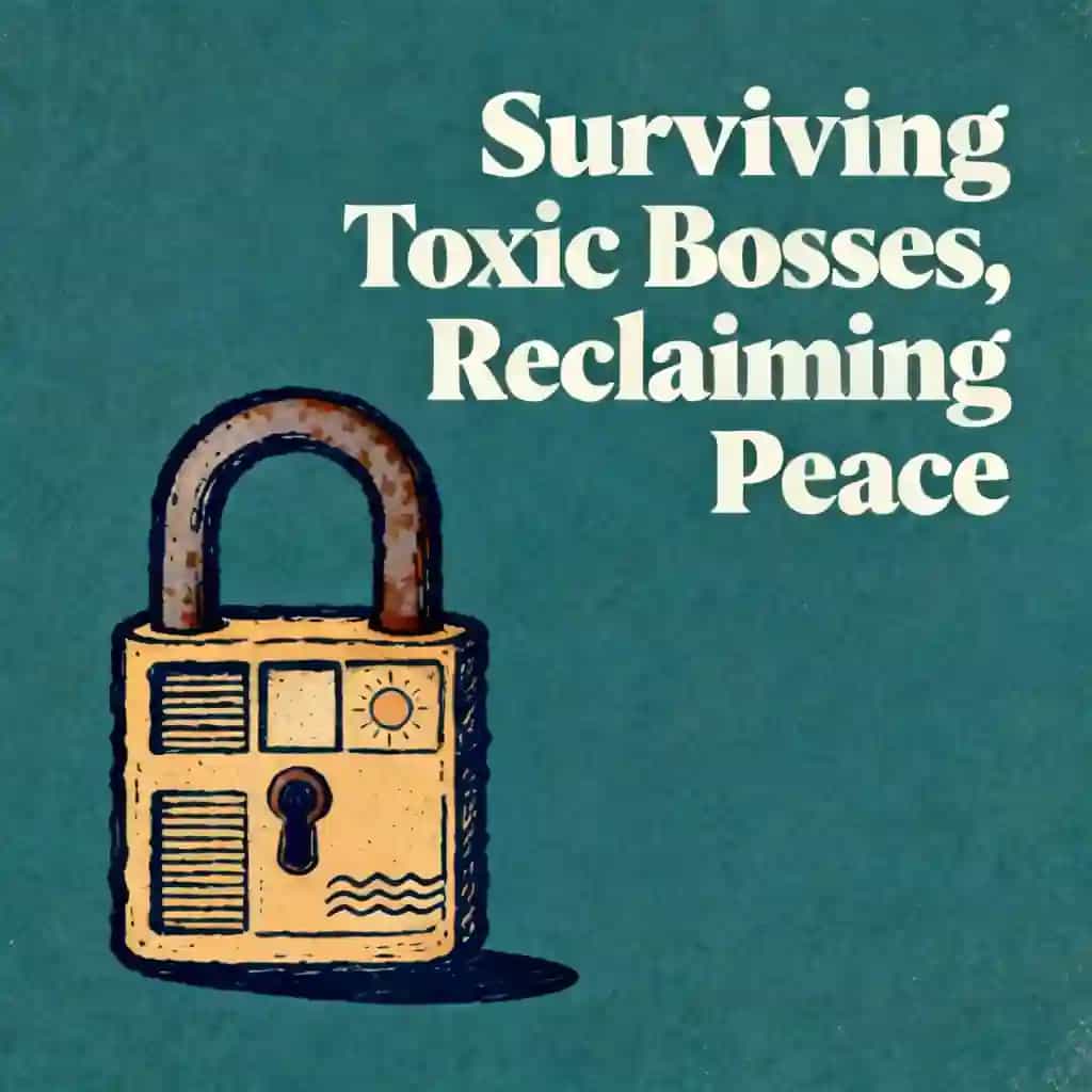 Portada del libro Toxic boss survival and how to reclaim your peace