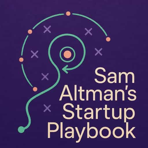 Sam Altman: The New Startup Playbook 책 표지