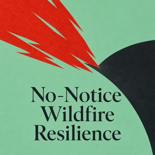 The Spokane Fires: Lessons in No-Notice Resilience
