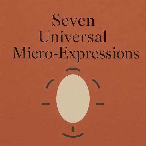 Micro-expressions: How to Read the Seven Universal Facial Signals