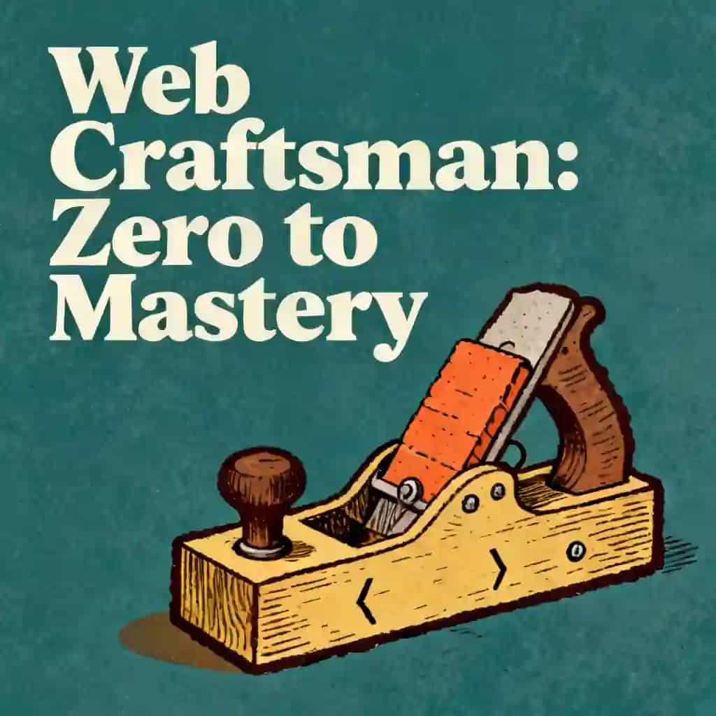 From Zero to Web Craftsman Masterclass の書籍表紙