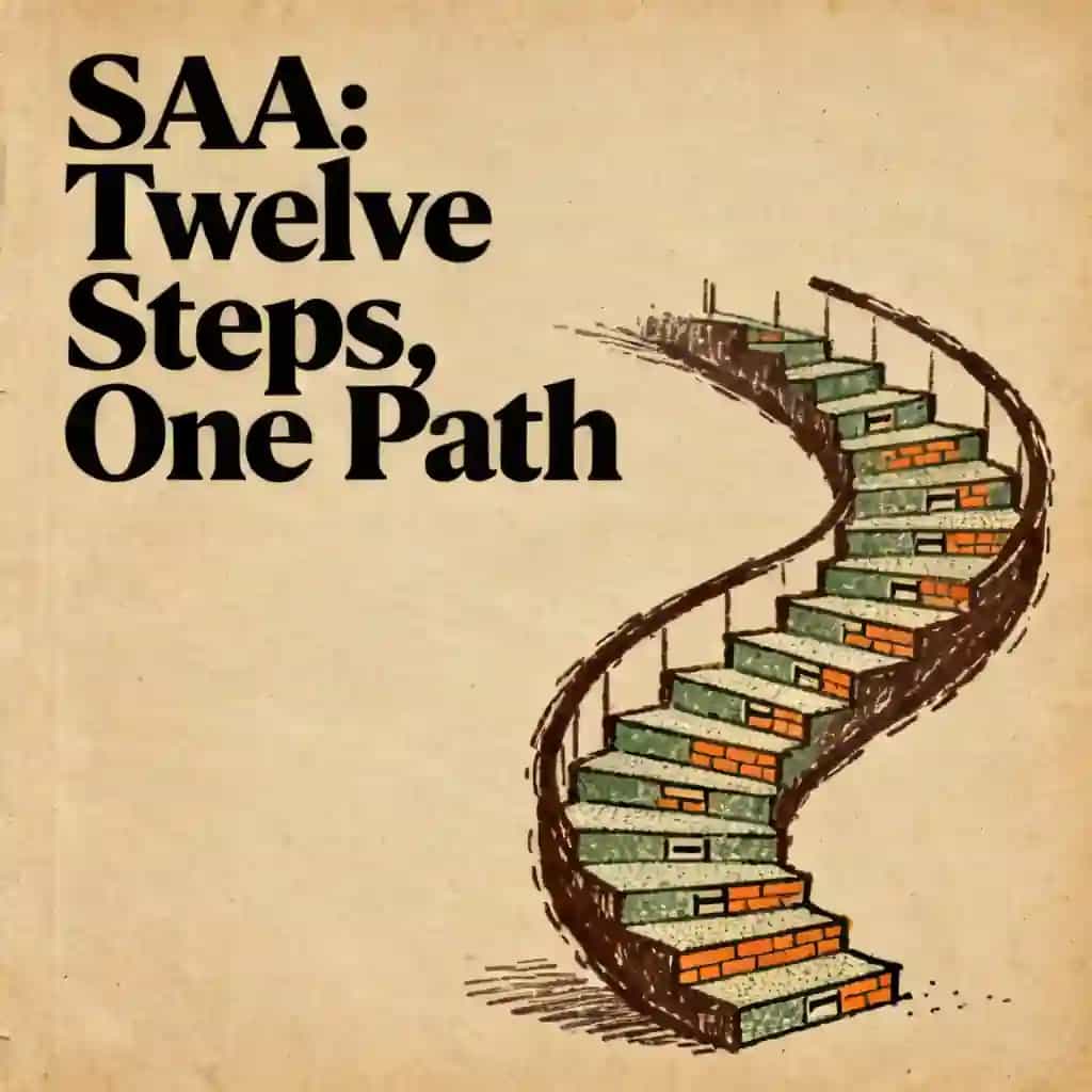 SAA 12 steps and the path to recovery book cover