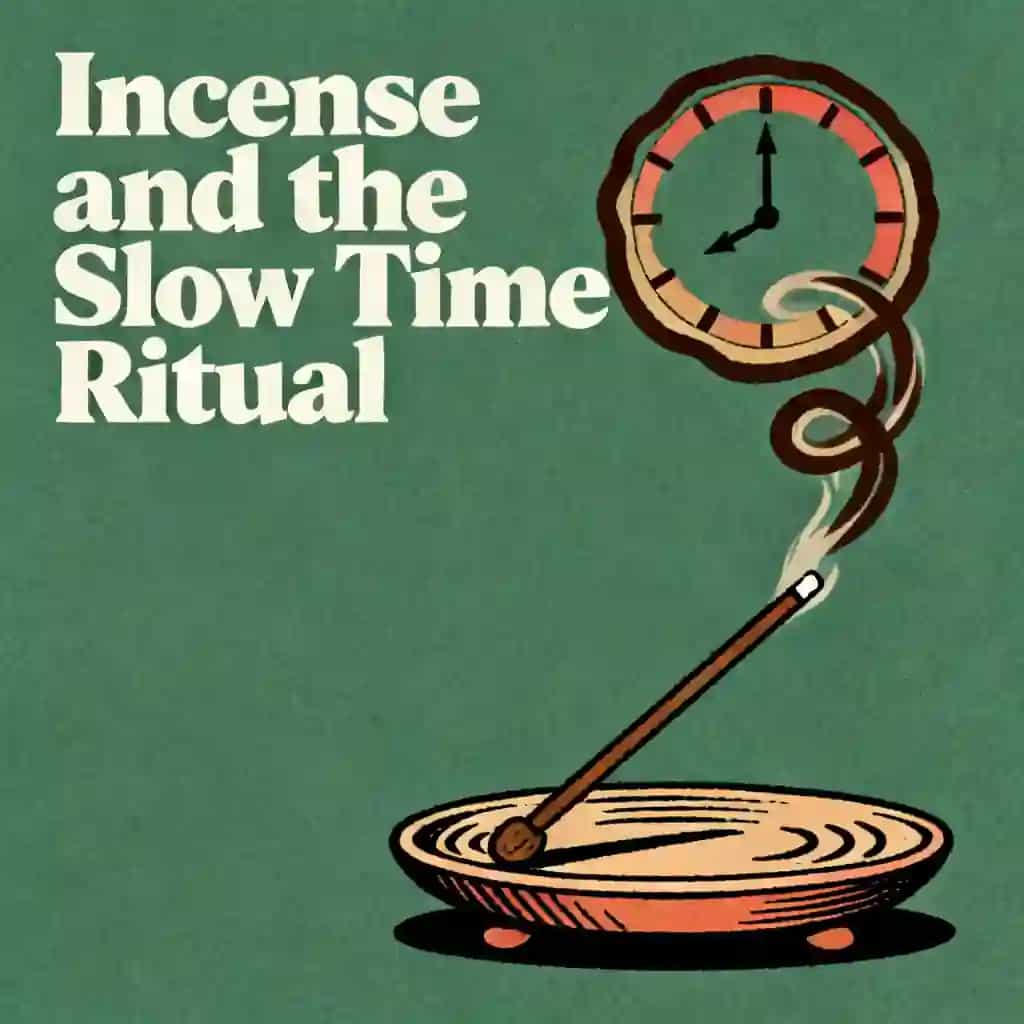 Portada del libro Incense and the Ritual of Slowing Time