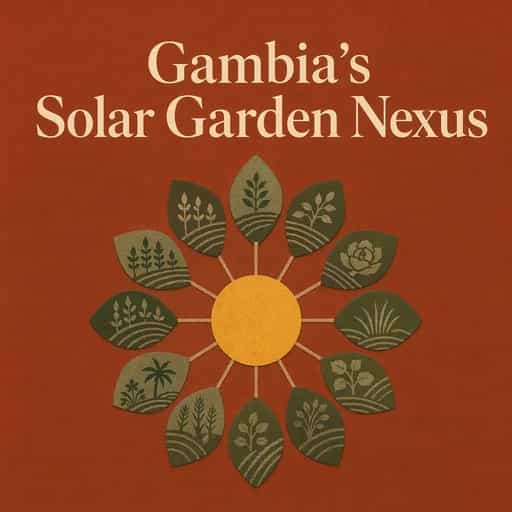 Solar Gardens: A New Nexus for The Gambia book cover
