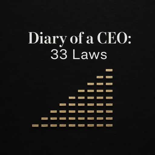 The 33 Laws: Steven Bartlett’s Diary of a CEO 책 표지