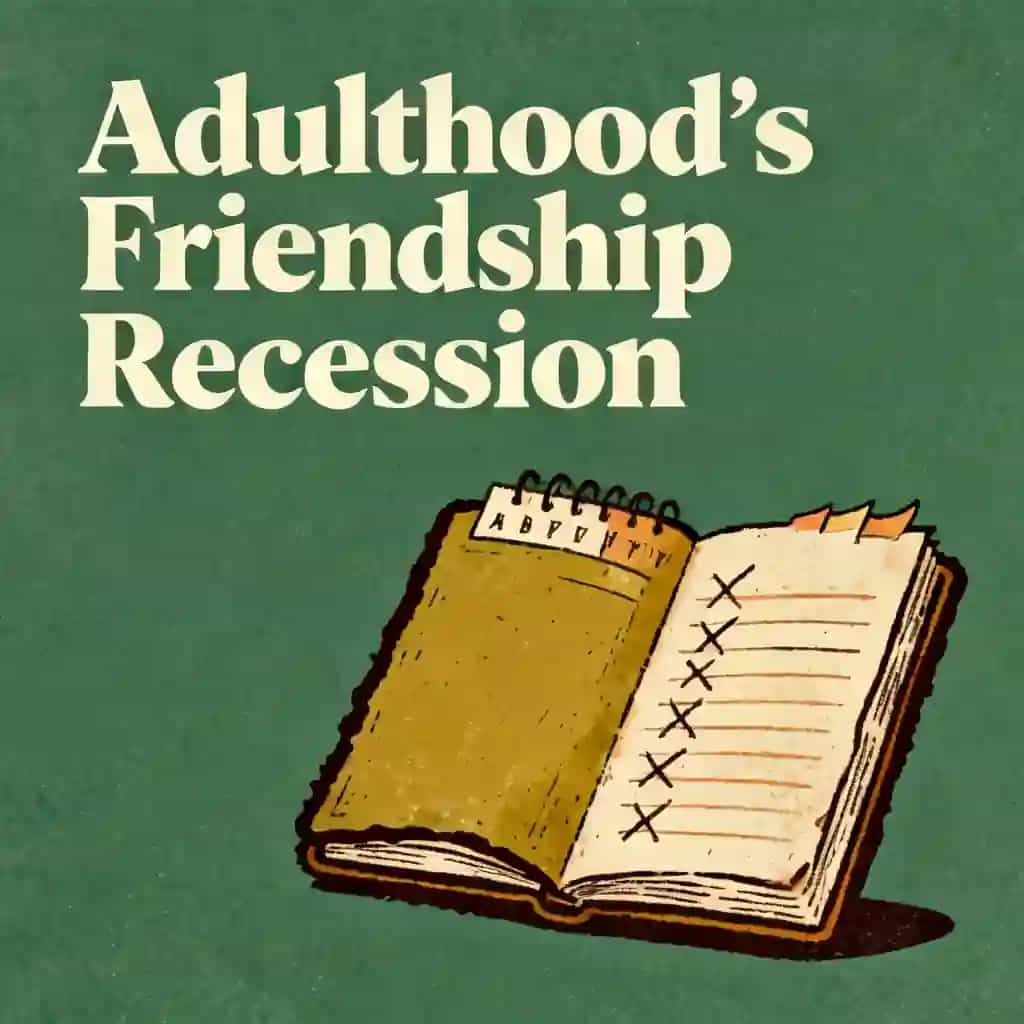 Portada del libro The Adult Friendship Recession